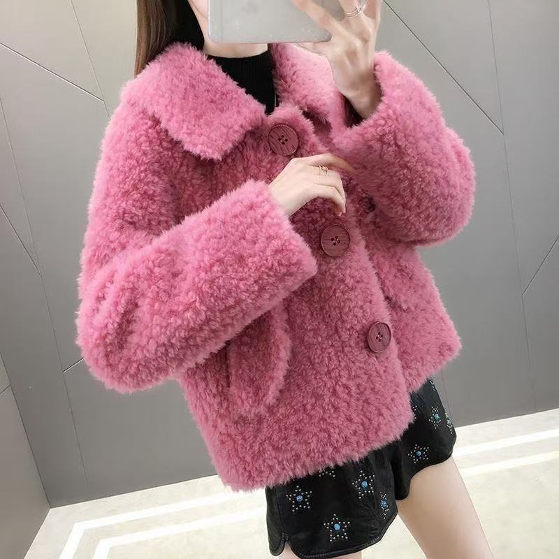 Faux Cashmere Light Fur Small One Fashion Women's Sweater, Sweater