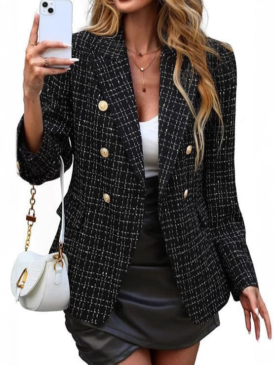 Women's Solid Color Autumn Simple Style Fashion Blazers