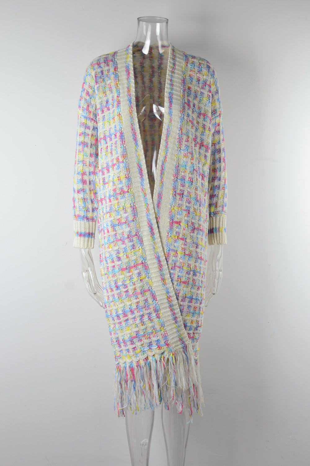 Comfortable Creative Women's Spring Tassel Long Plus Size
