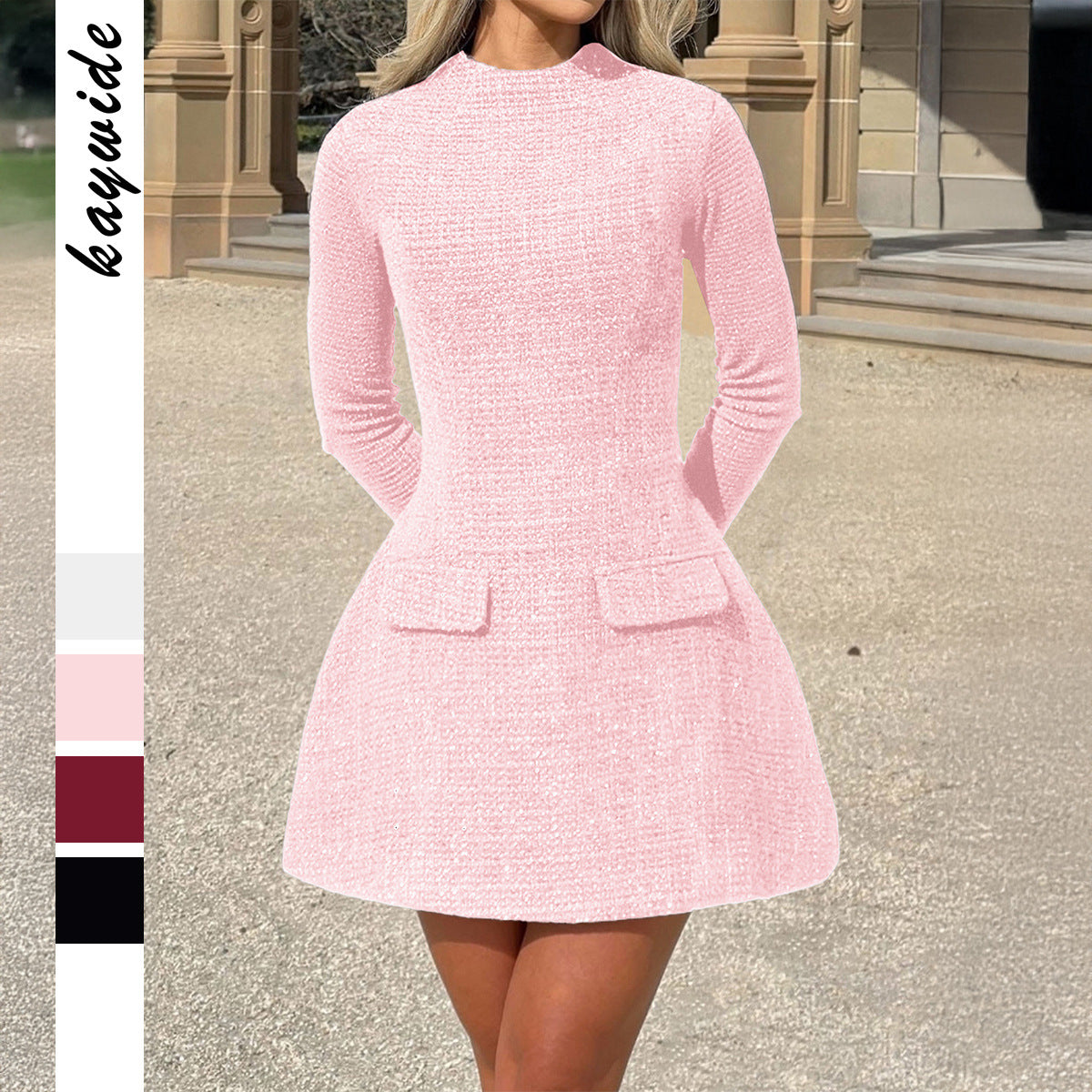 Women's Elegant Graceful Fashion Long Sleeve Dress