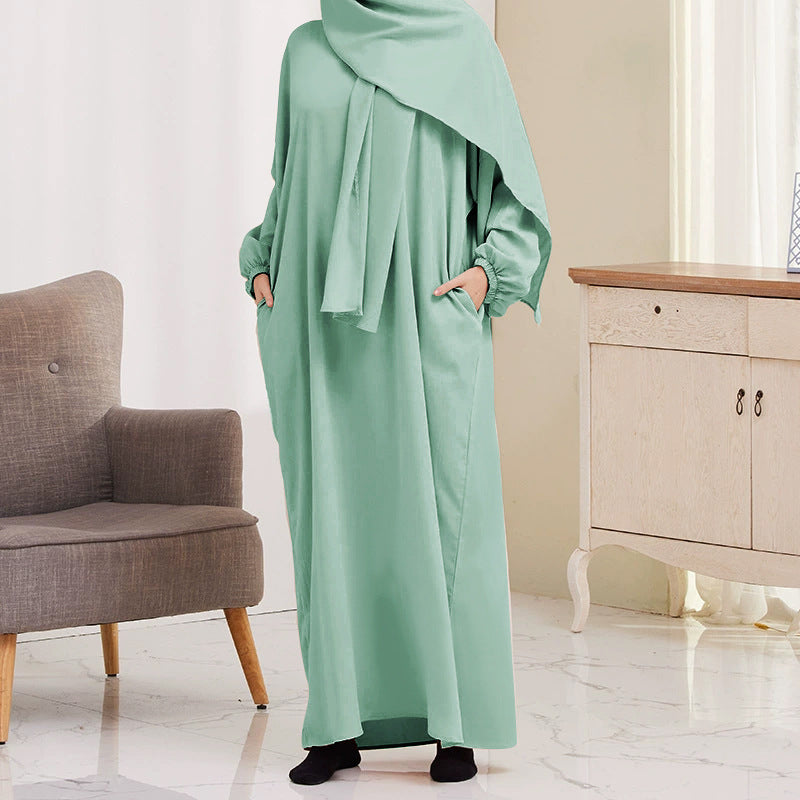 Women's Creative Dress Turkey Turban Robe Dresses
