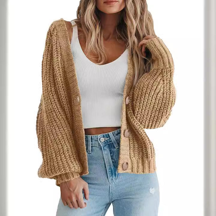 Women's Versatile Classy Glamorous Loose Knitted Knitwear
