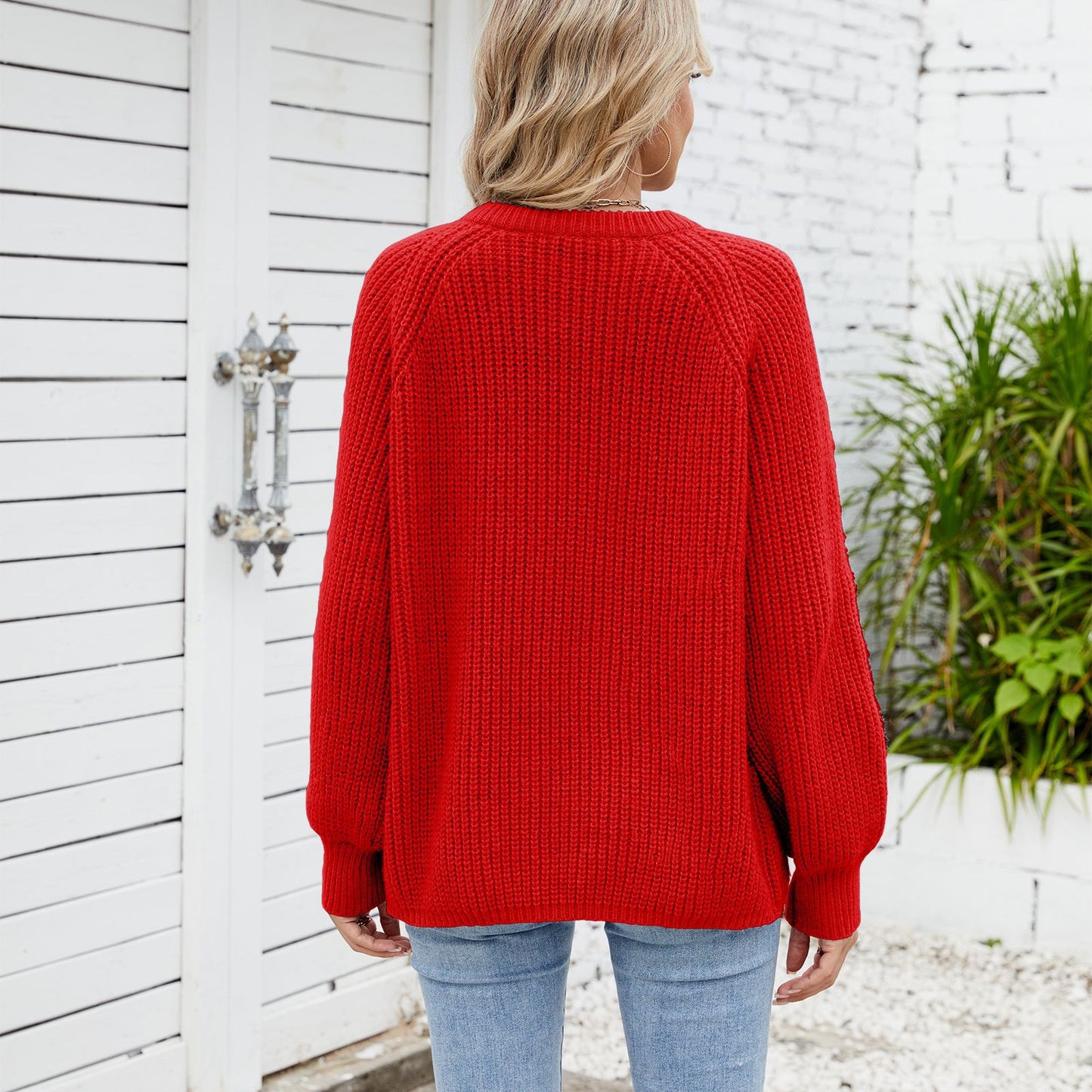 Women's Loose-fitting Casual One Breasted Fashion Sweaters