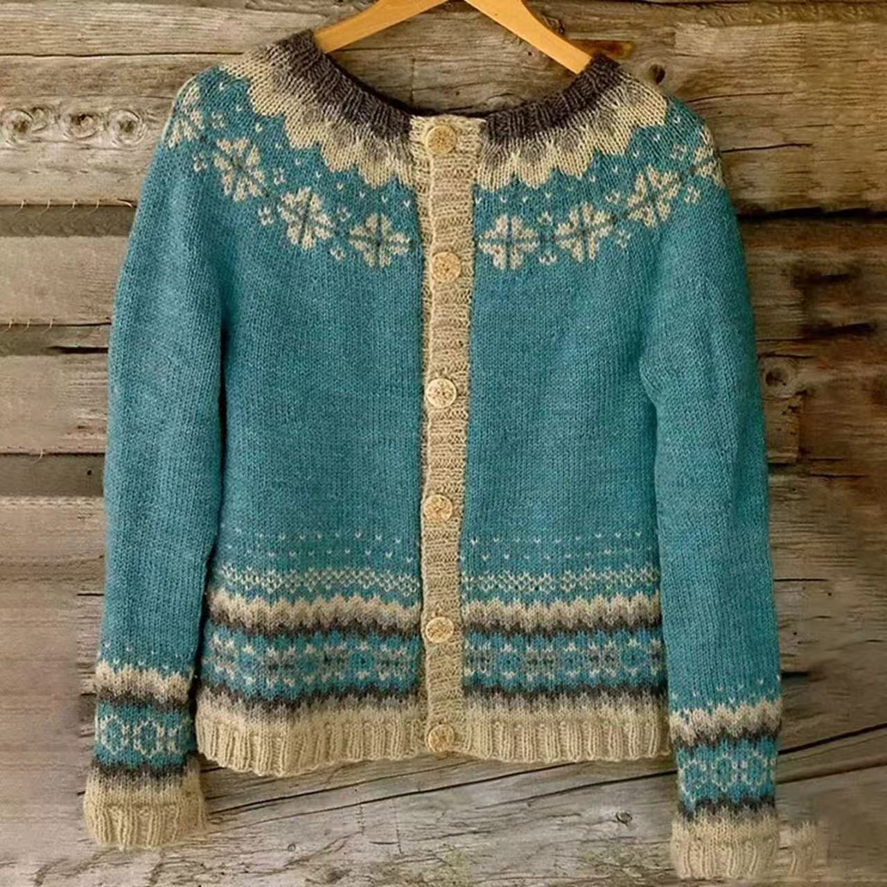 Stylish New Women's Loose Multicolor Fashion Knitwear