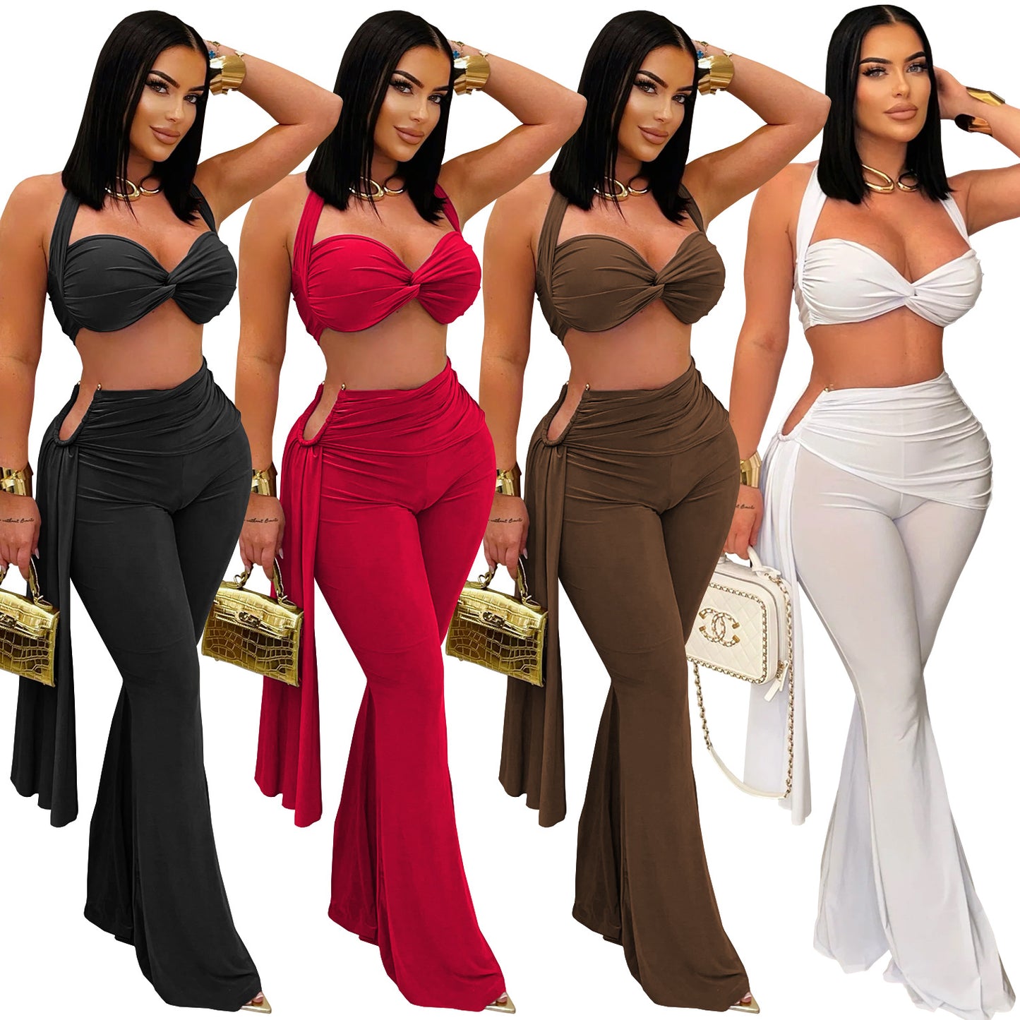 Women's Fashion Wear Sexy Summer Tube Strap Suits