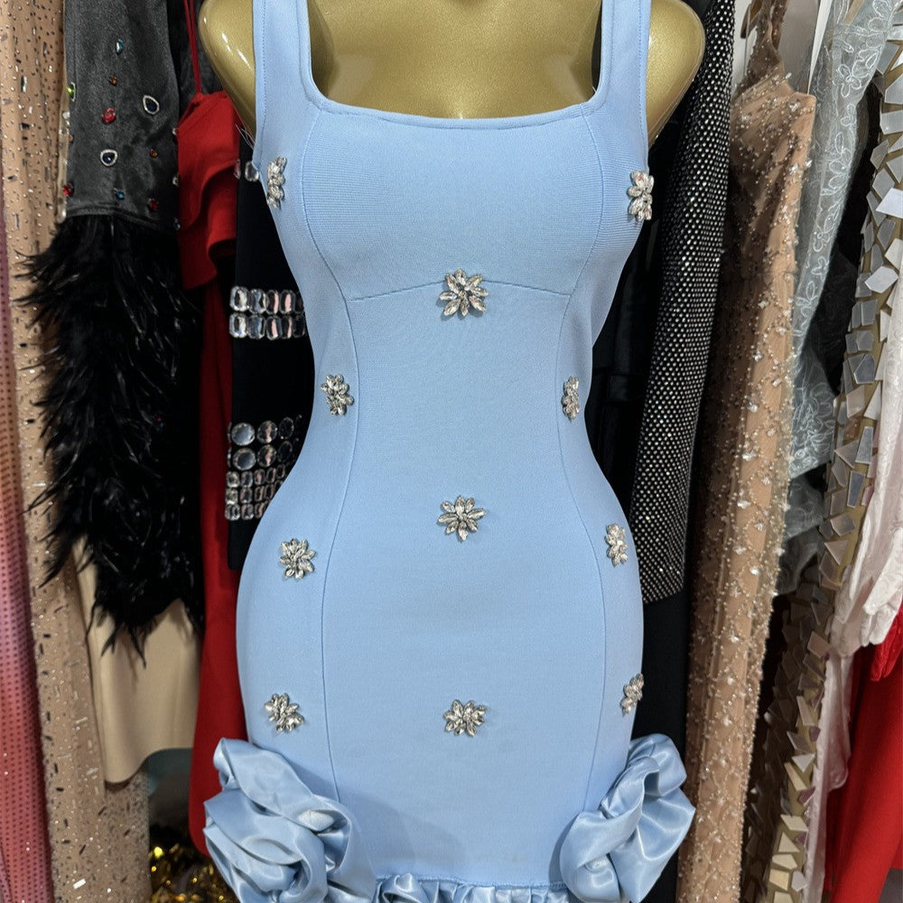 Women's Fit Backless Elegant Hot Dress Sweet Dresses