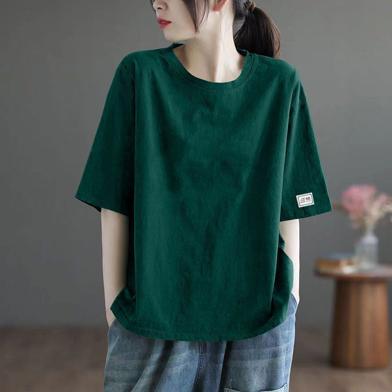 Women's High-grade Labeling Cuff Sleeve Western Style Plus Size