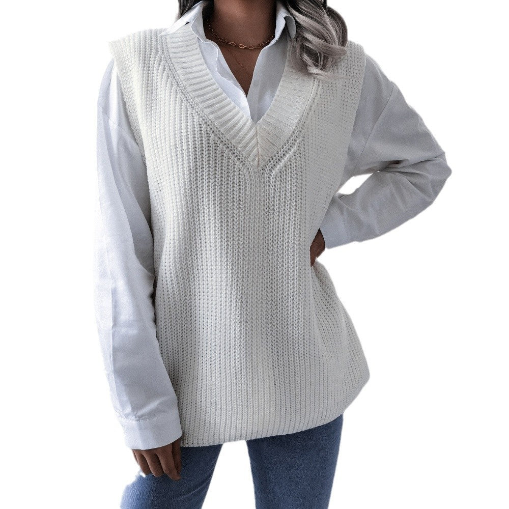 Versatile Women's Clearance Casual Loose Knitted Sweater