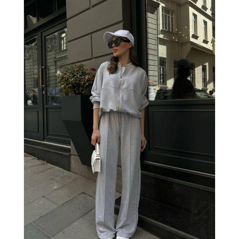 Women's Round Neck Fashion Simple Elegant Loose Sweaters