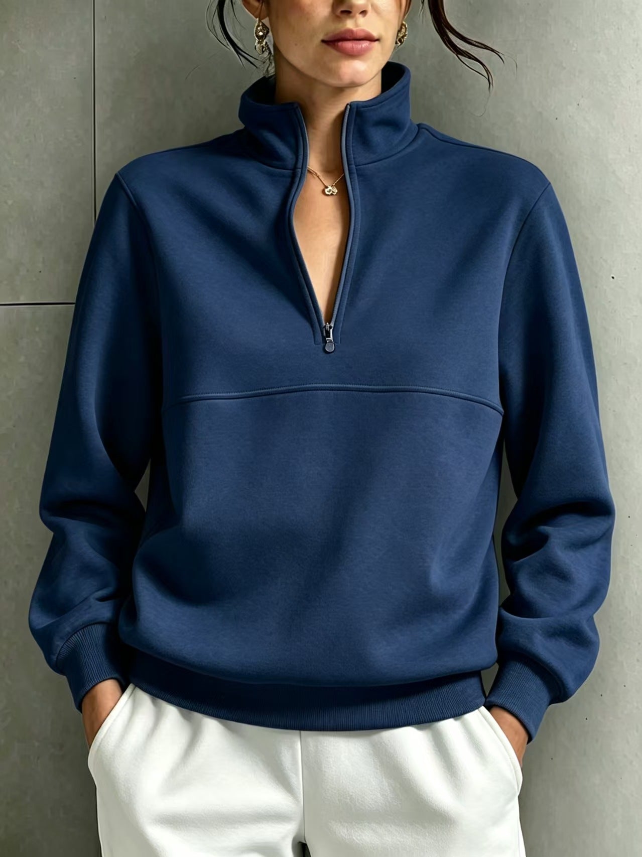 Trendy Women's Versatile Casual Fashion Long-sleeved Women's Sweater, Sweater