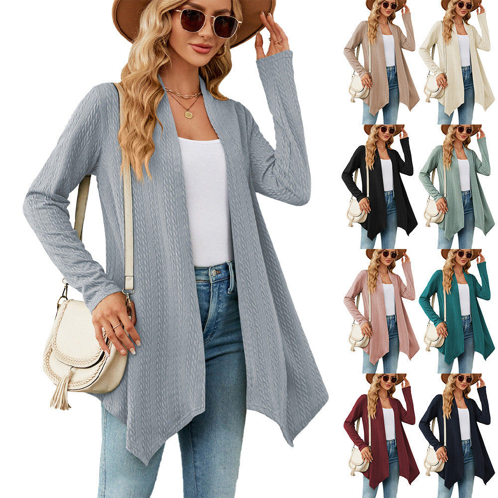 Women's Solid Color Loose Long Sleeves Women's Sweater