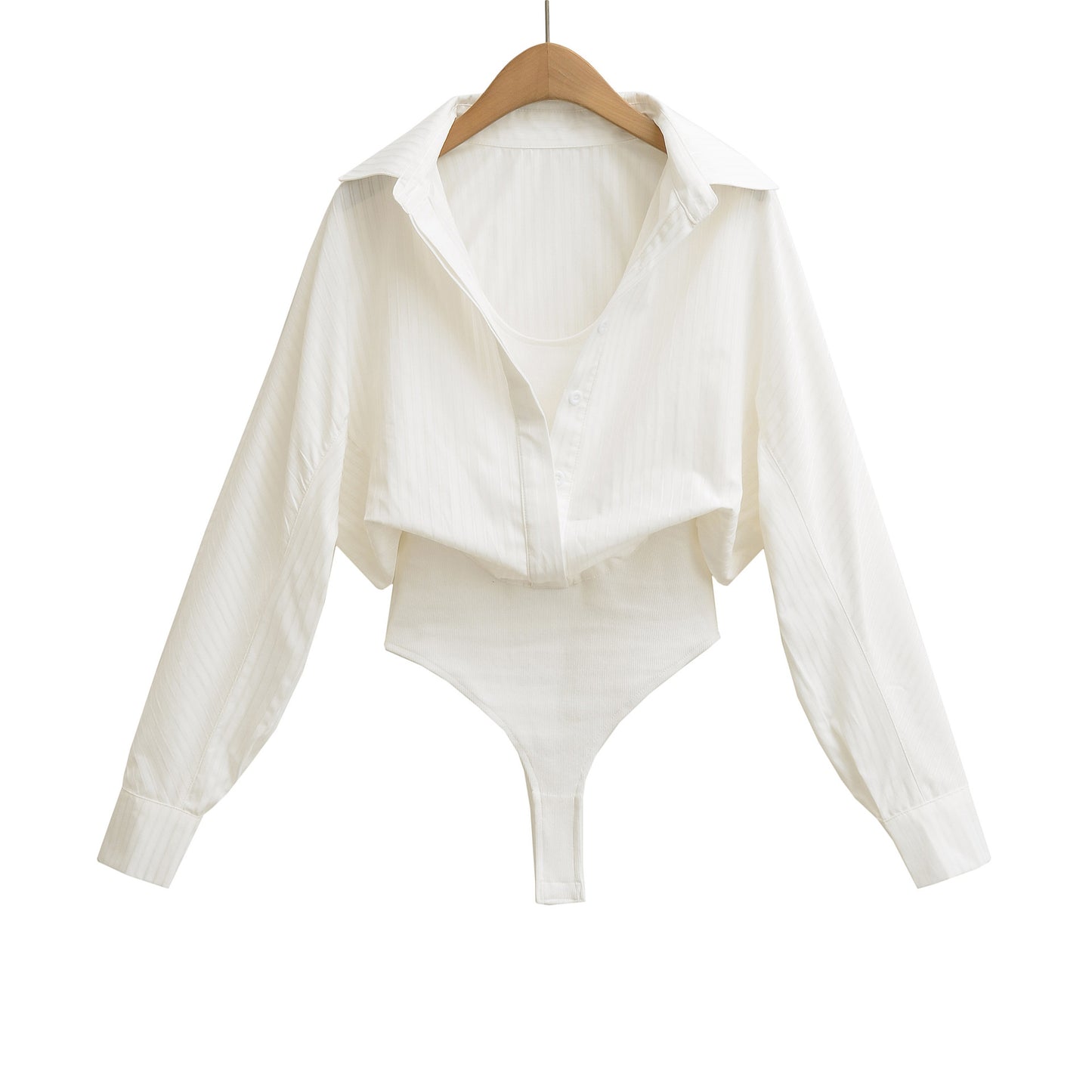 Women's Autumn Hot Fake Two Pieces Lapel Jumpsuits