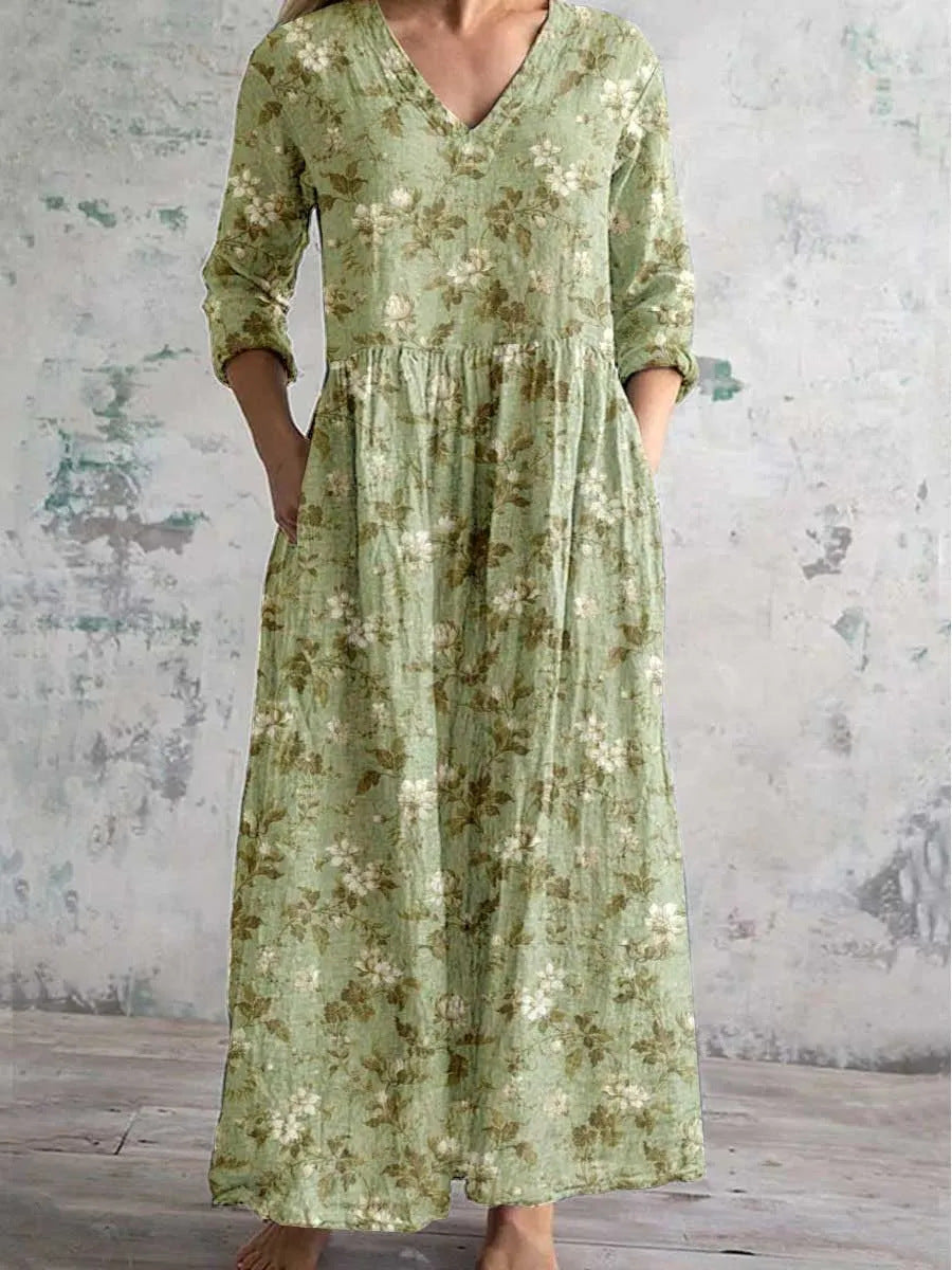 Women's Summer Loose Fashion Printing Dress Dresses