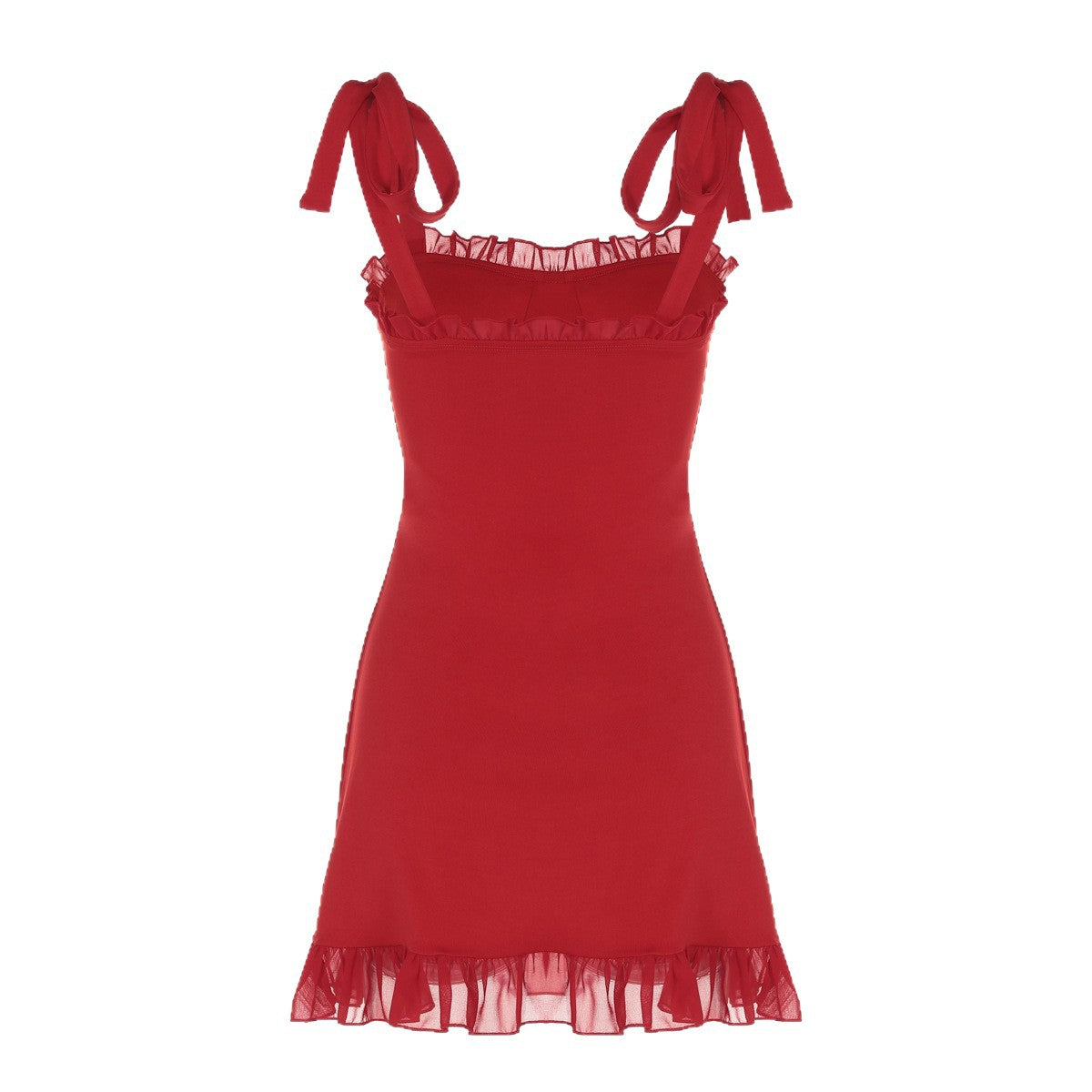 Women's Fashionable Sexy Low-cut Strap Slim Fit Dress