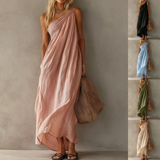 Women's Summer Fashion Elegant Sleeveless Exquisite Long Clothing