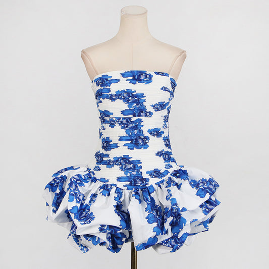 Women's French Style Personalized Dress Spring Tube Dresses