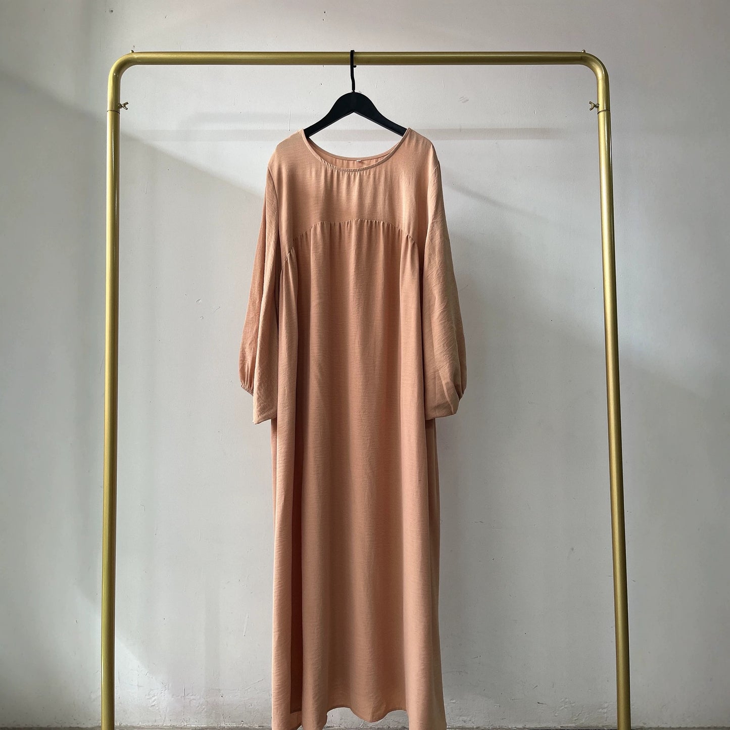 Large Swing Solid Color Loose Sweet Dress