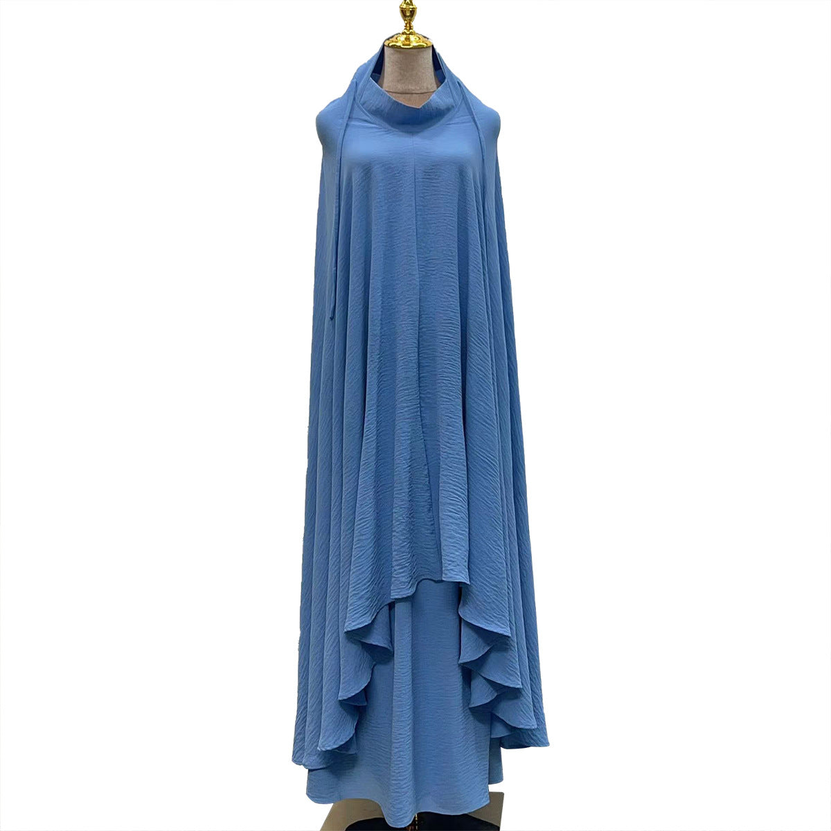 Wave Pattern Fresh Two-piece Loose Casual Dress