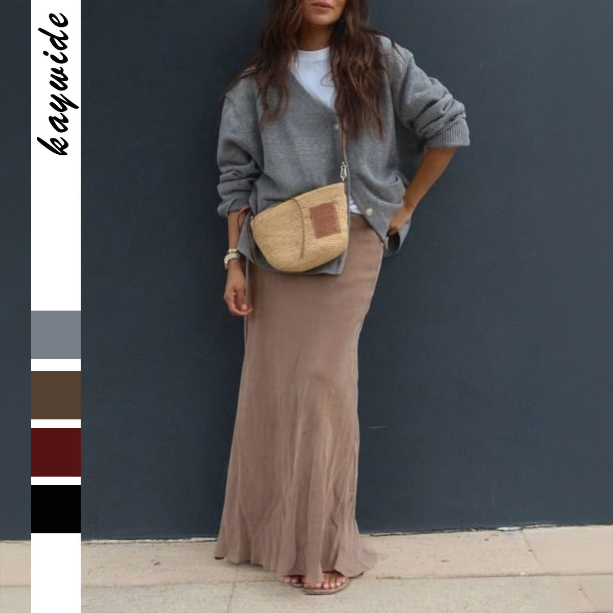 Women's Casual Minimalist Long Sleeve Senior Coats