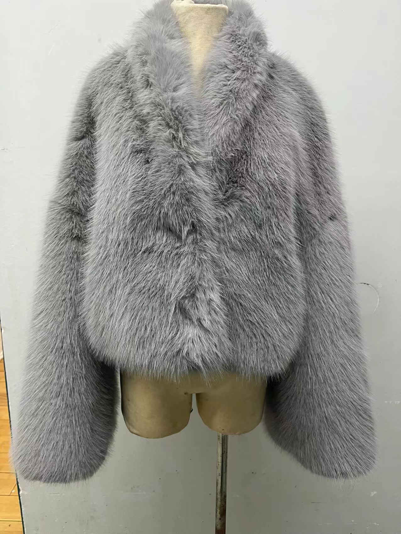 Women's Innovative Stylish Fur Niche Furry Coats