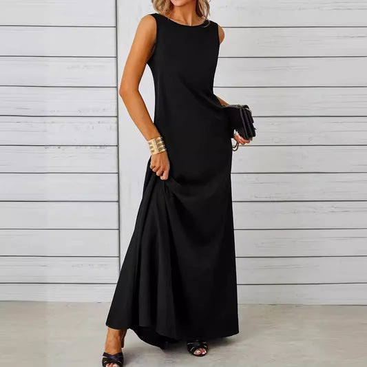 Elegant Graceful Vacation Style Solid Color Shorts