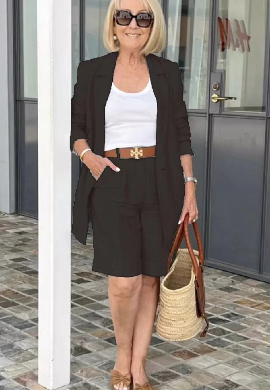 Women's Elegant Fashion Casual Polo Collar Blazers