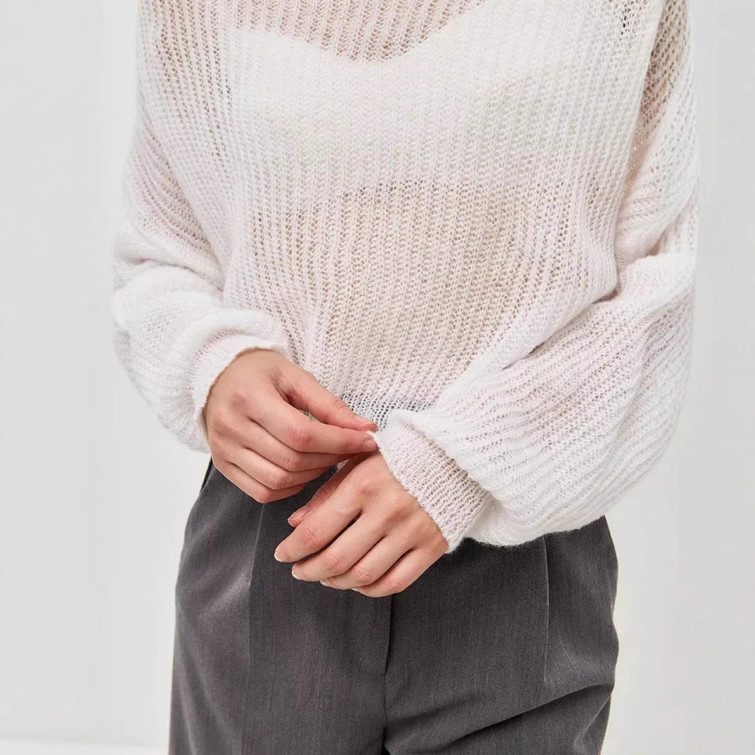 Creative Women's Casual Cute Loose Thin Women's Sweater