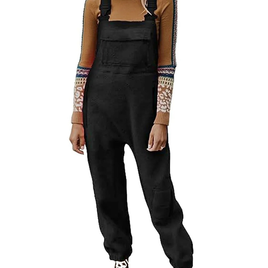 Women's Comfortable Creative One-piece Loose-fitting Overalls Jumpsuits