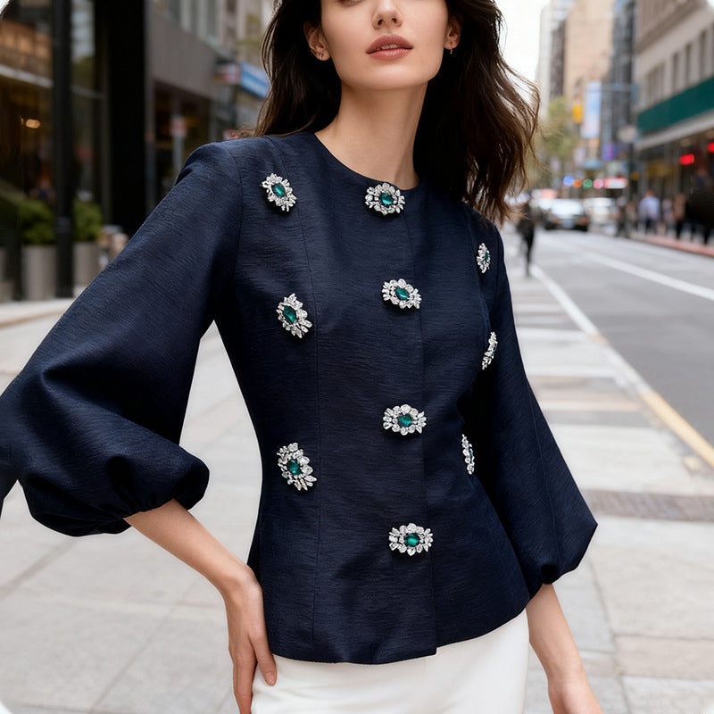 Women's Style Temperament Elegant Urban Shirt Autumn Blouses