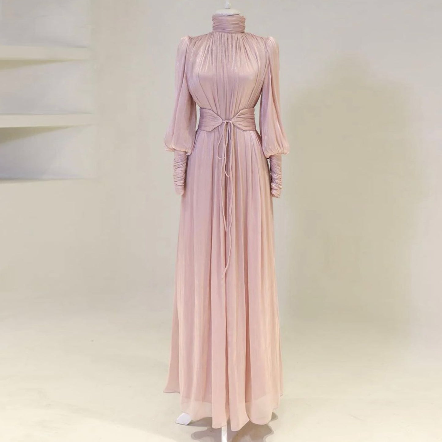 Slouchy Popular Pretty Drawstring Sleeves Dress Dresses