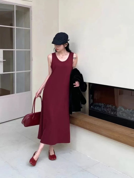 Classy Elegant Pretty Long Dress Slimming Dresses
