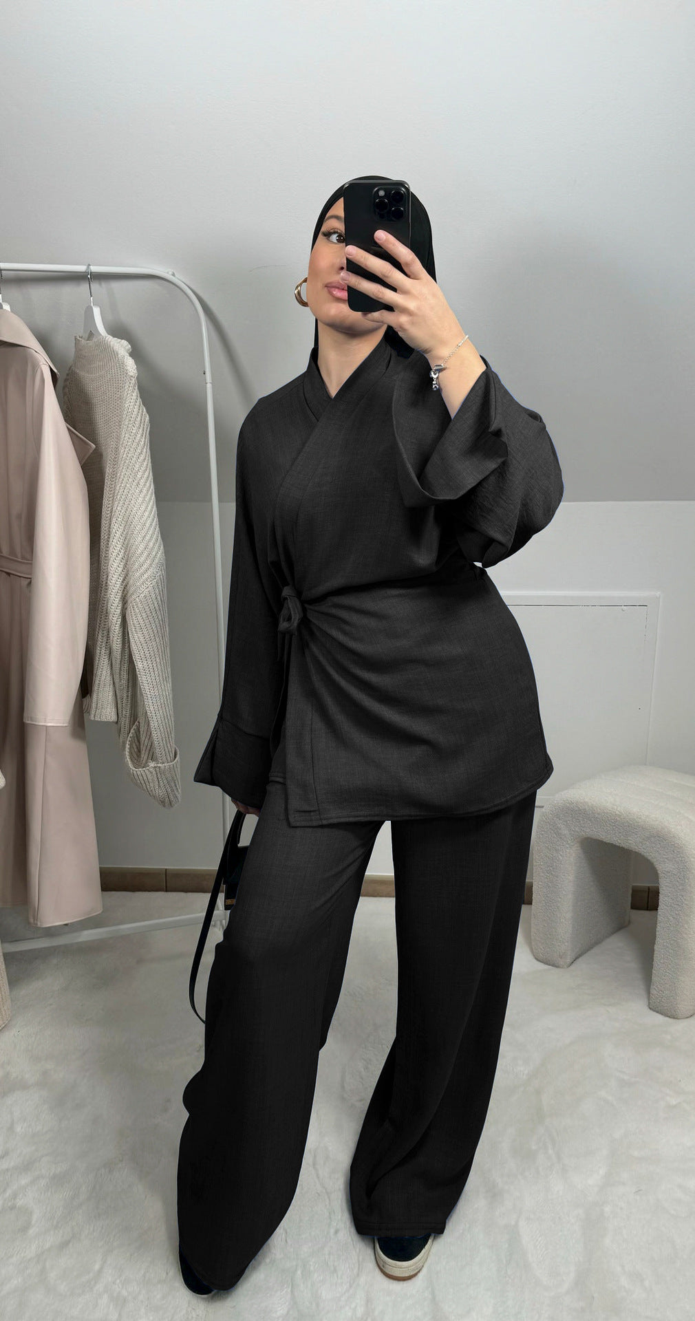 Casual Classic Unique Elegant Turkish Two-piece Suits