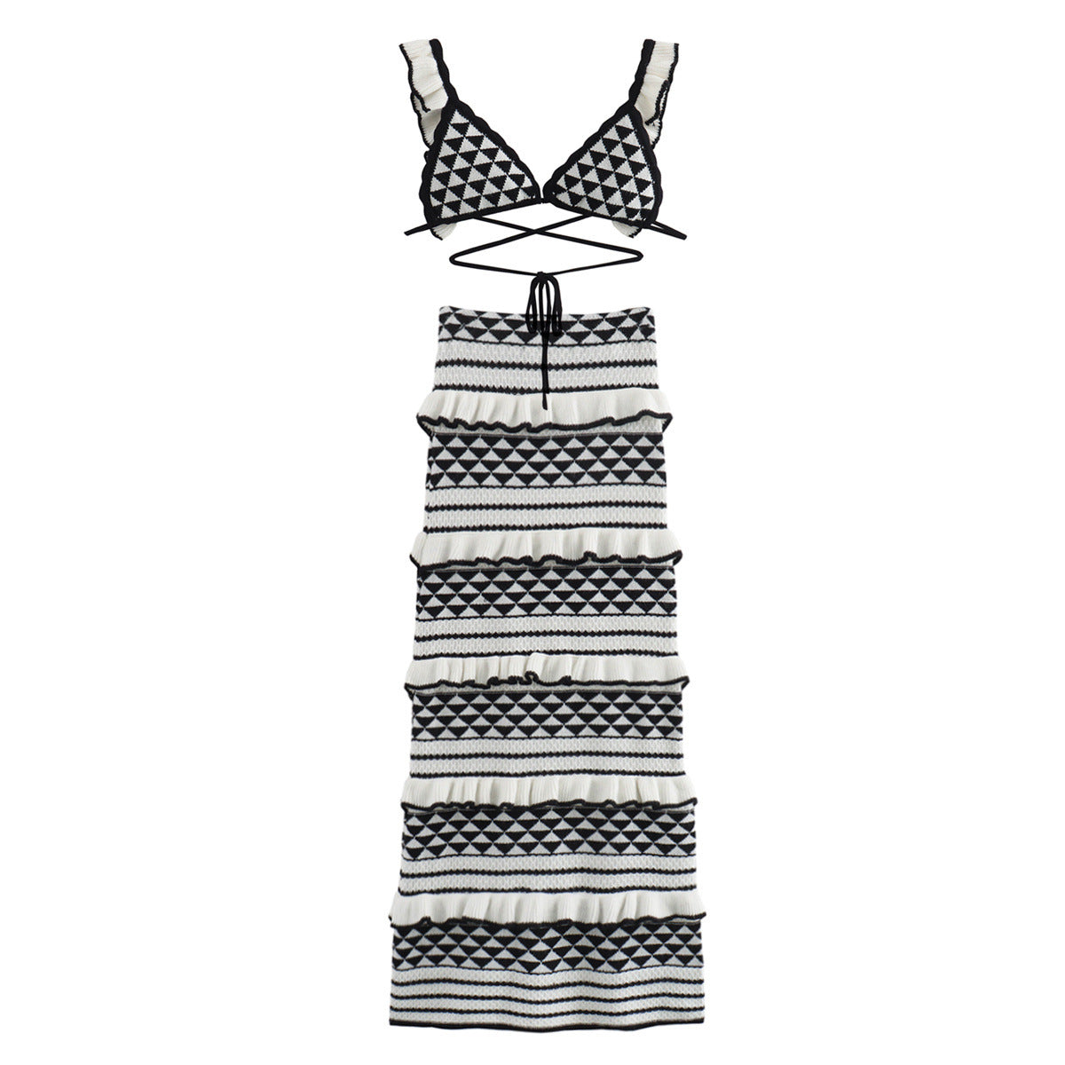 Women's Knitted Sling Wool Fashion Sexy Tops