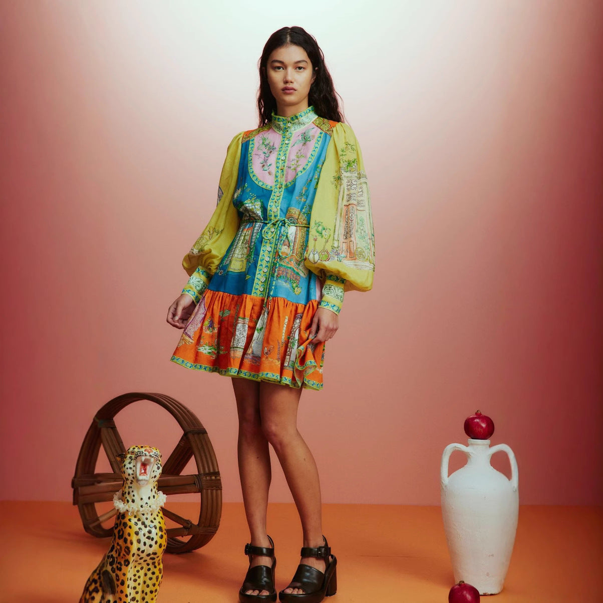 Casual Fashion Linen Shirt Temperament Wild Dresses
