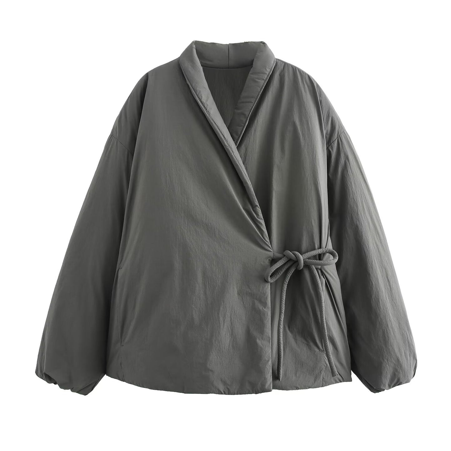 Women's Three Colors Double Breasted Kimono Casual Coats