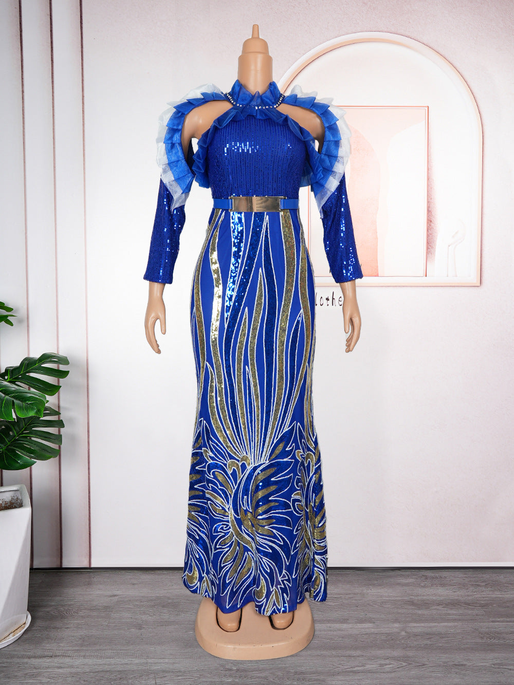 Women's Dress African Long Christmas Sexy Dresses