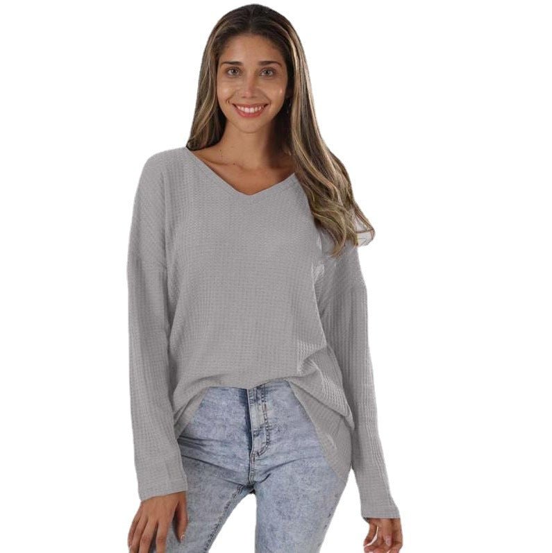 Classy Women's Loose Street Knitted Base Plus Size