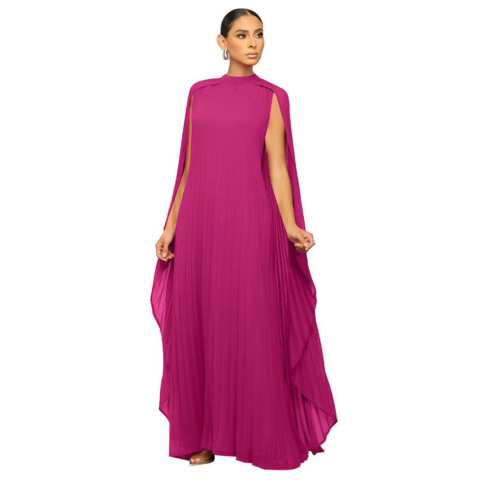 Women's Fashion Wear Solid Color Chiffon Dress Dresses