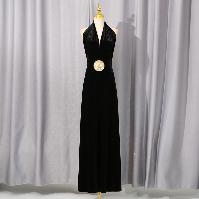 Women's Adult Lady Like Woman Style Halter Pants