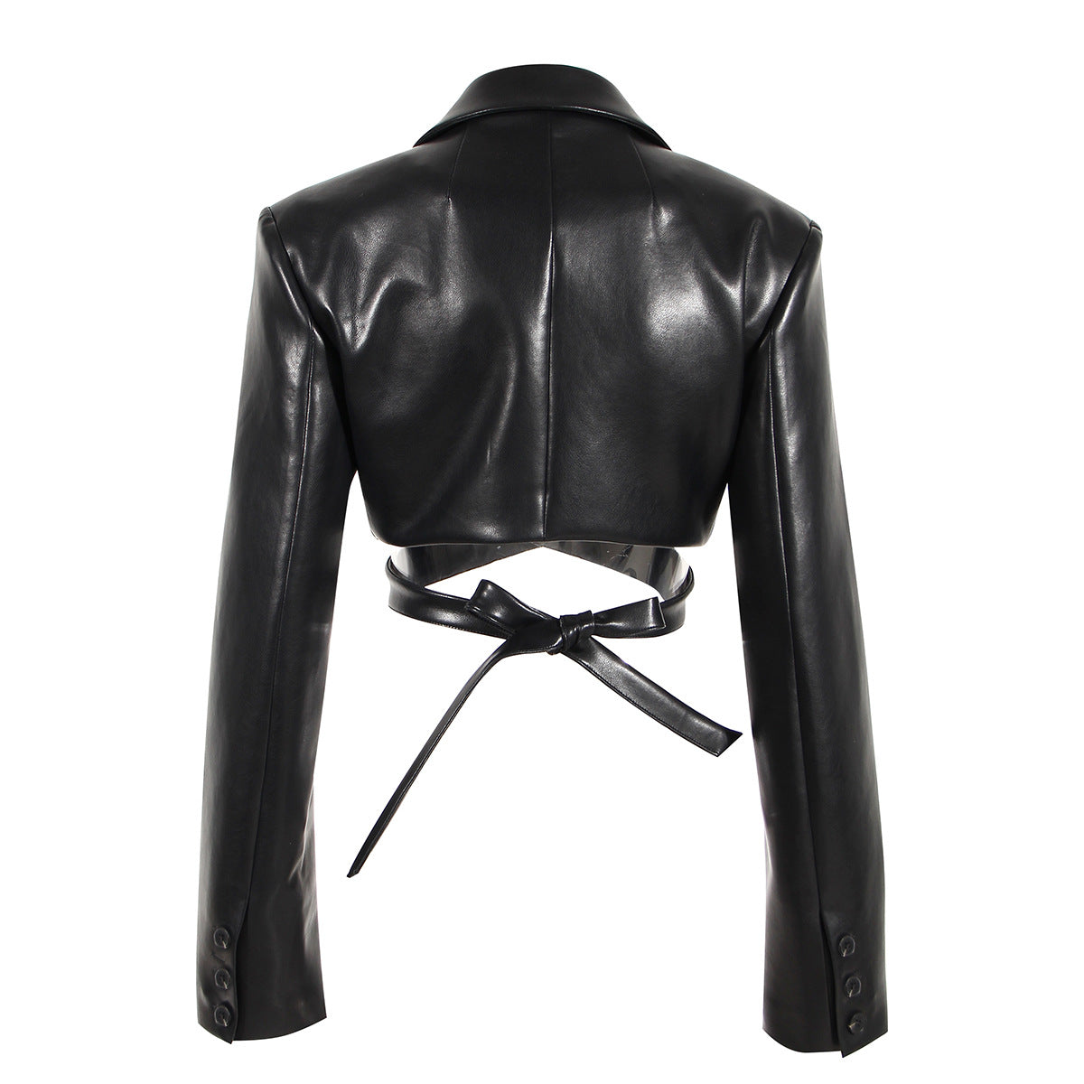 Women's Queen Style Small Full Open Cross Blazers