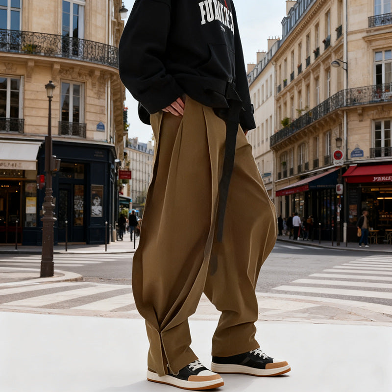 Women's Korean Style Simple Comfortable Wide Leg Pants