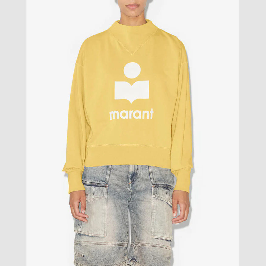 Women's North American Niche Classic Flocking Half Sweaters