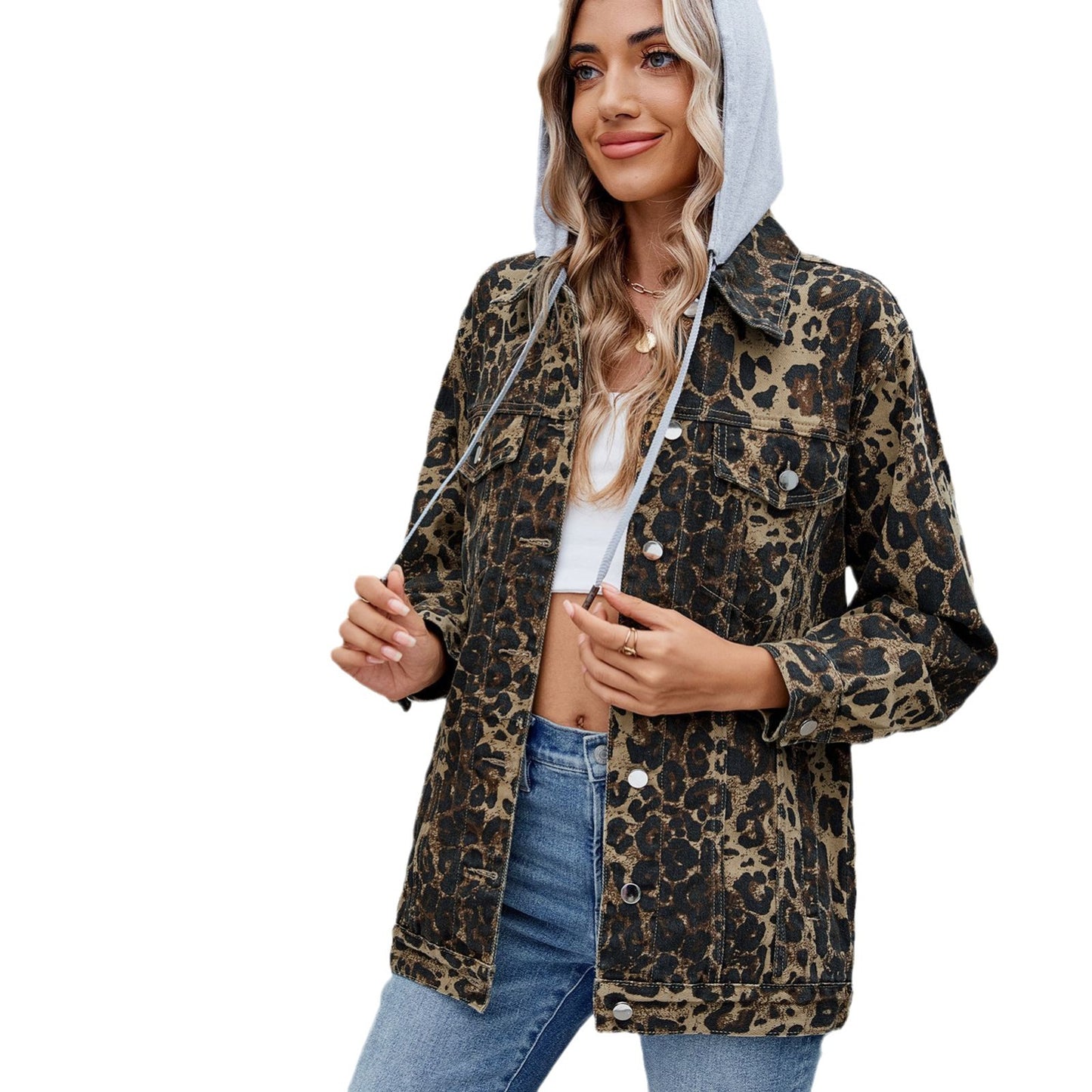Women's Classic Retro Loose Denim For Tops