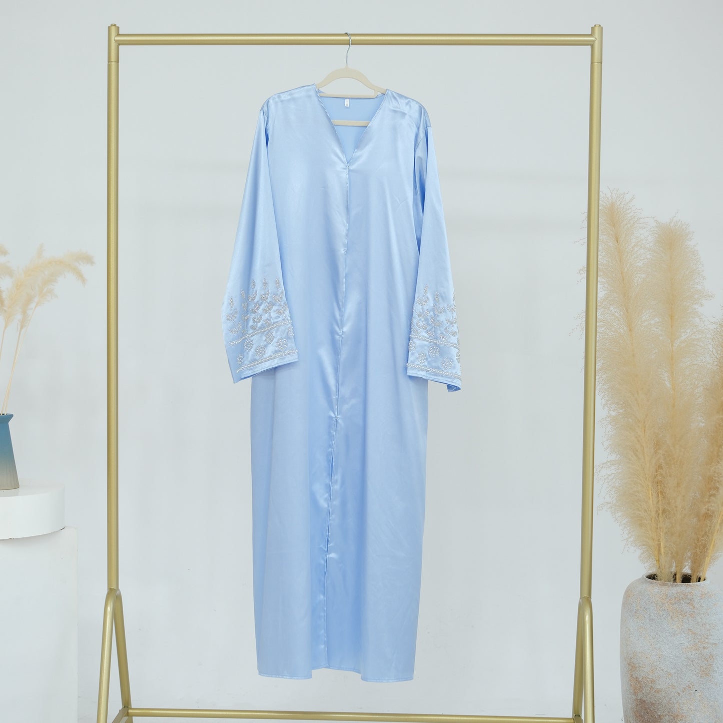 Party Daily Solid Color Handmade Beading Dresses
