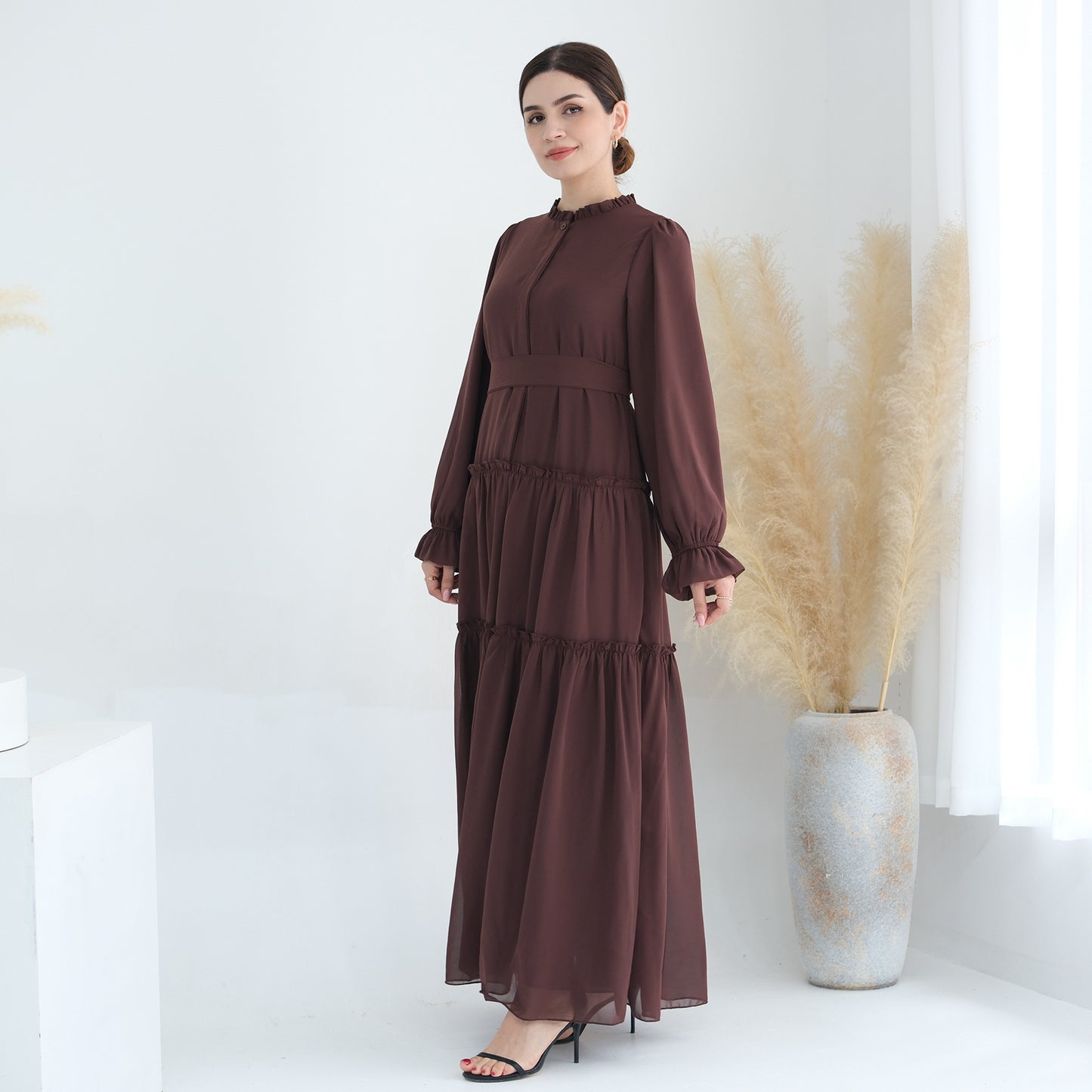 Glamorous Pure Beautiful Solid Color Dress Dresses