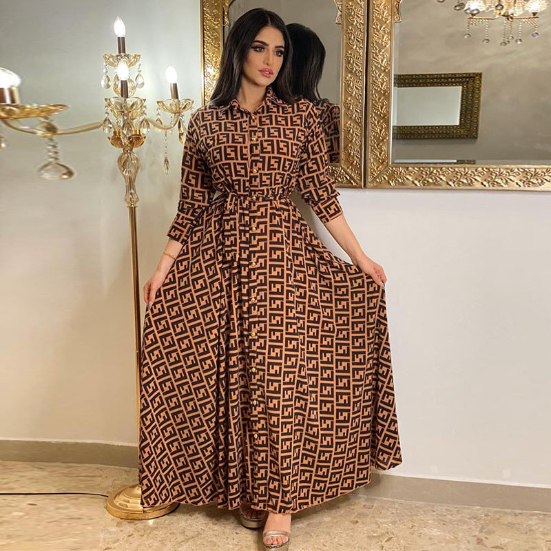 Women's Sexy Fashion Digital Printed Wear Dress Dresses