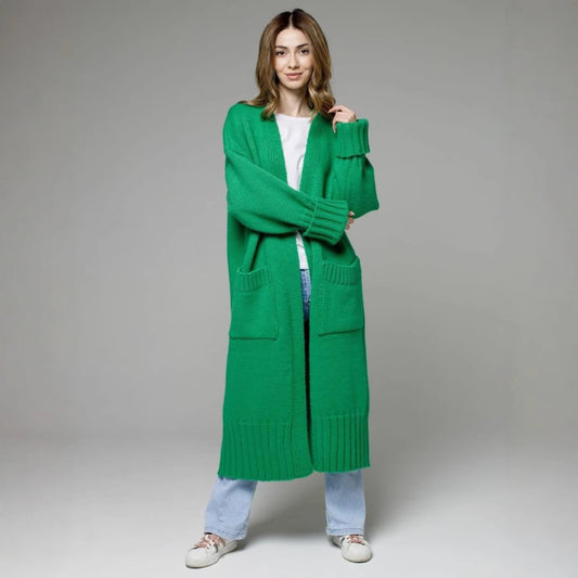 Women's Large Loose Long Sleeve Knitted Casual Sweaters