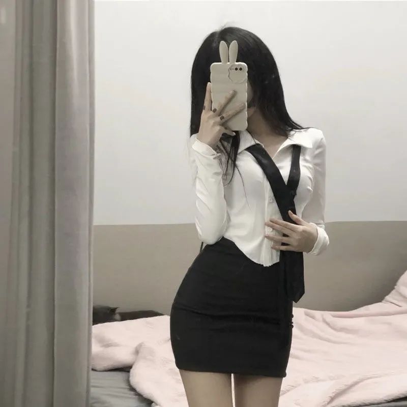 Women's Pure Desire Style Hot Long Sleeve Fashion Shorts