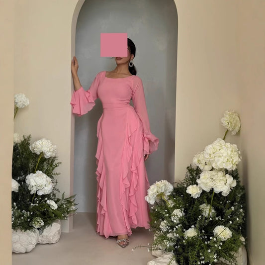 Women's Comfortable Beautiful Chiffon Wave Dress Dresses