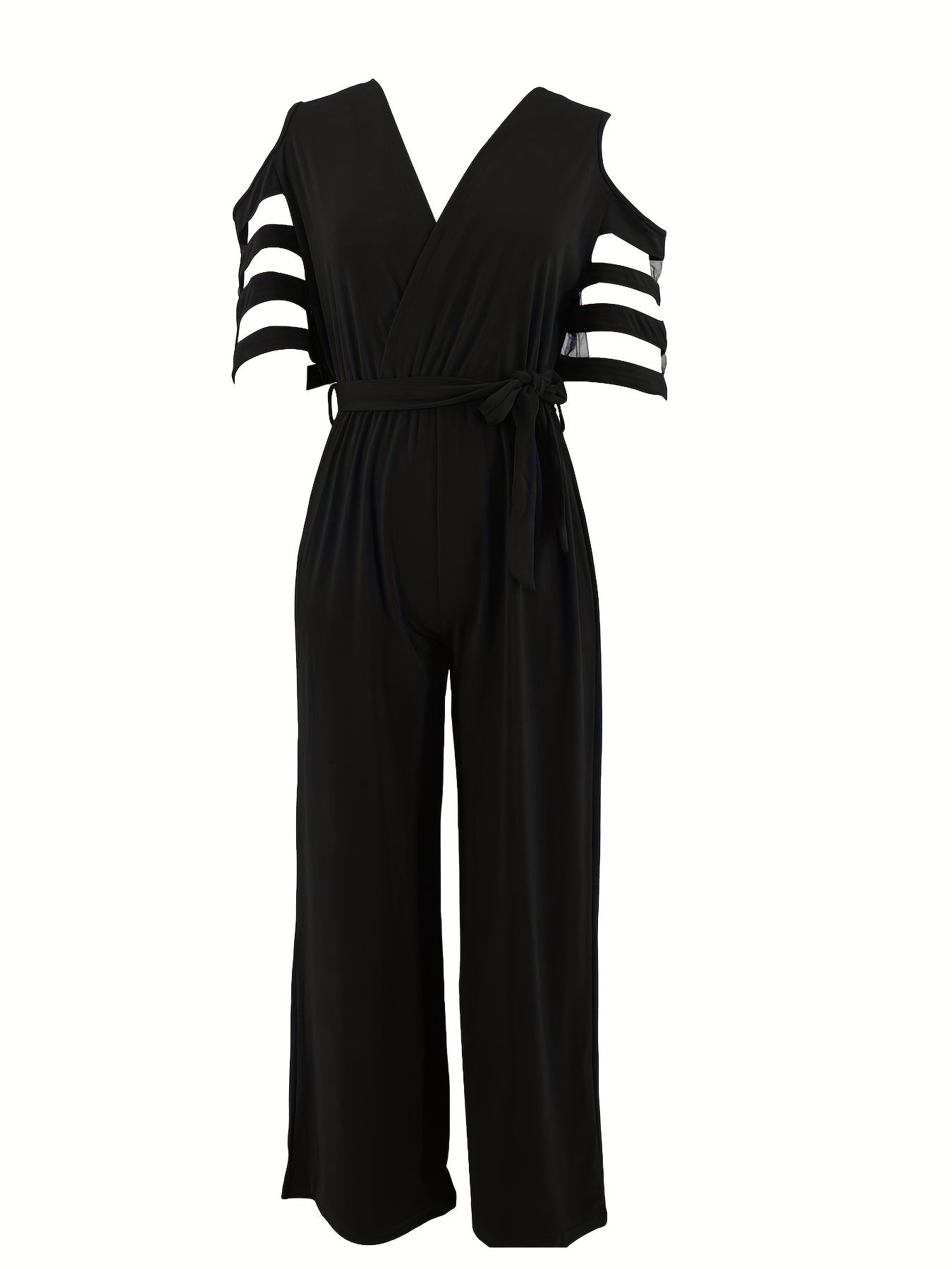 Women's Sexy Solid Color High Waist One-piece Pants